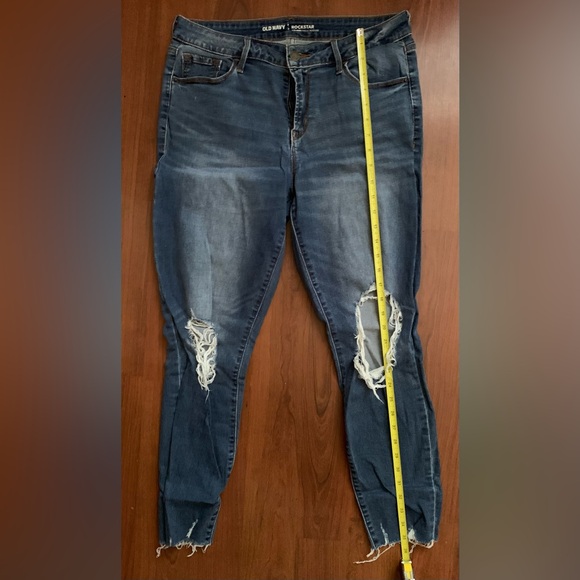 OLD NAVY Women’s Ripped Jeans Blue Size 10 - Picture 5 of 5
